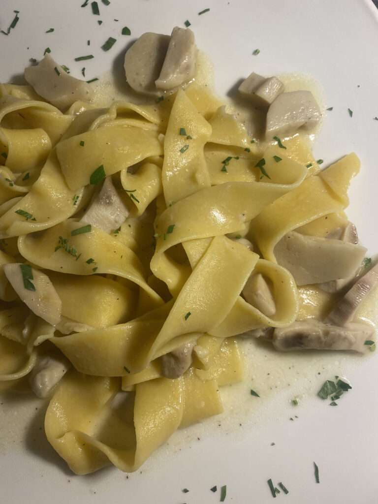 Pappardelle ai Funghi Porcini